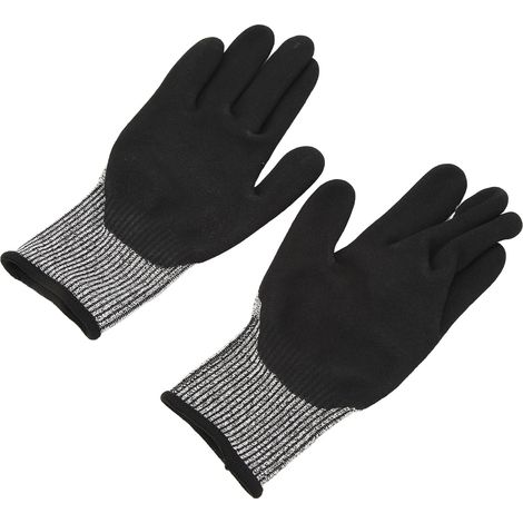 Gants en nitrile résistants aux coupures, niveau de protection 5, bonne adhérence, pour la fabrication de métaux, taille M (1/5)