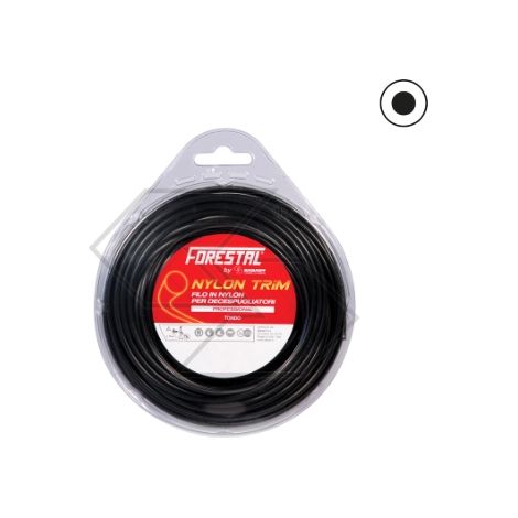 Valva filo decespugliatore FORESTAL sezione tonda Ø filo 2.4 mm lunghezza 15 m