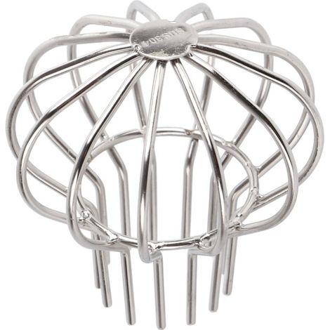 Verstopfungsfreier Dachrinnenstopper aus Edelstahl, 75 mm, für Balkon und Terrasse (1/5)