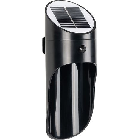 Applique murale solaire LED extérieure à induction, veilleuse, éclairage par détecteur de présence, lumière chaude (1/4)
