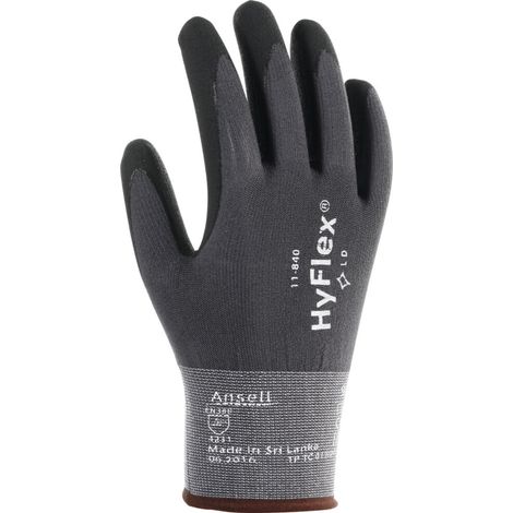 Ansell Handschuh-Paar HyFlex 11-840, Handschuhgröße: 8