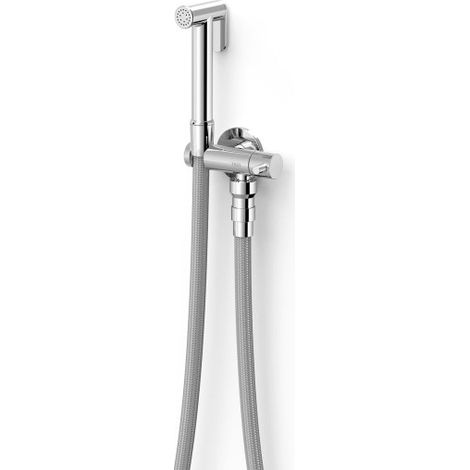 Mitigeur encastré avec douche pour WC Chrome - TRES 24112350