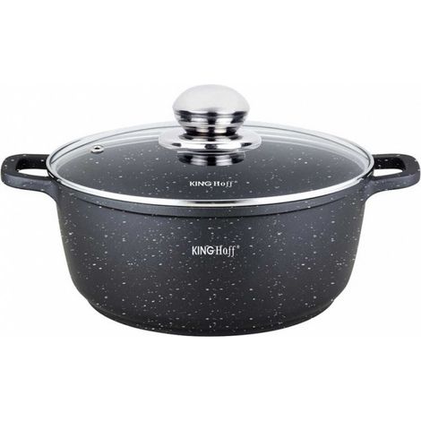 MACETA MÁRMOL KINGHOFF 20cm KH-1593 2.3L (1/5)