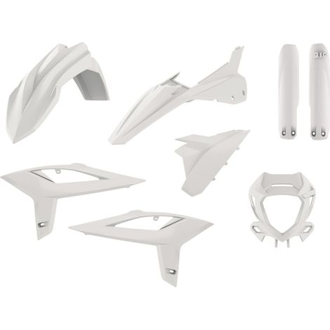 Kit di plastiche Polisport Beta RR 20 22 Bianco Resistente