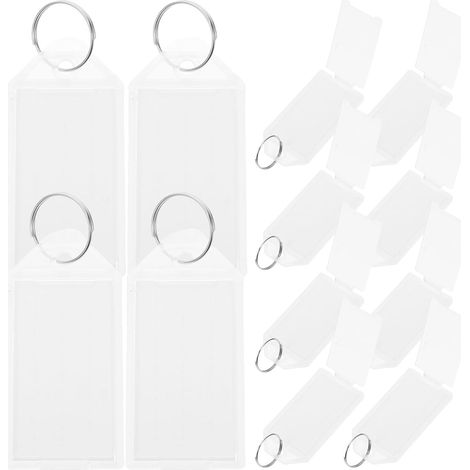 pieces Transparent PVC Label Holders for Wire Shelves