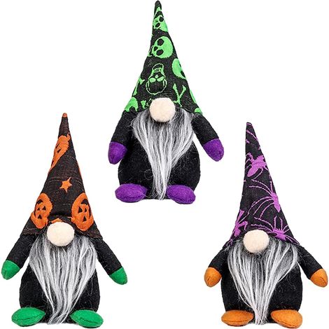 Doll - Halloween - Faceless Plush Dwarf - Scandinavian Style - Desk Shelf Decor - 3 Pieces (1/5)