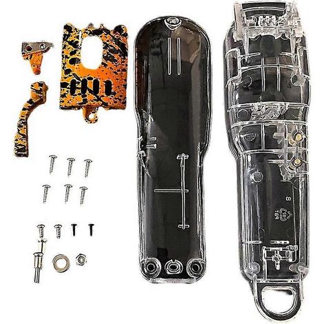 Camouflage Elektrische Haarschneidemaschine Shell Kit Barber Shop Akku-trimmer DIY Haarschneidemaschine Gehäuseabdeckung für (1/4)