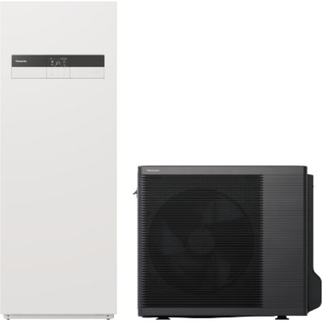 Ensemble pompe à chaleur air / eau HP avec production ECS 9 kW monophasée Génération K - PANASONIC (1/4)