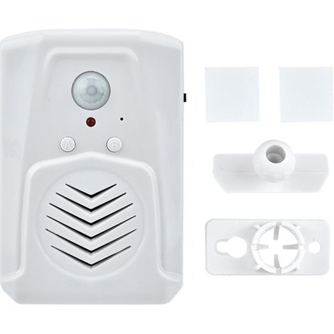 Sensor-Türklingel, Infrarot-Türklingel-Alarmanlage mit zwei Lautstärkestufen für Zuhause (1/4)