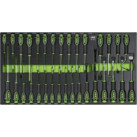 JBM 16873 Termoformato morbido con utensili 32 Pz.