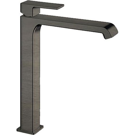 Mitigeur pour vasque à poser - Chrome noir brossé - Modèle Quadri S - MIT/QUS/CRONB (1/3)