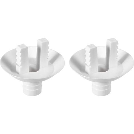 Climatisation Drainage Tuyau Connecteur Coude Raccord pour Mini-Split Unités et Fenêtre AC Unité Parties 28mm 2Pcs (1/4)