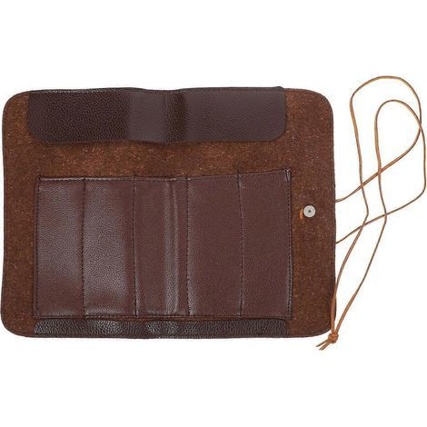 Aufrollbare Tasche für Werkzeuge, Messer, Taschenmesser, Lederscheide, Aufbewahrungsorganizer (1/3)