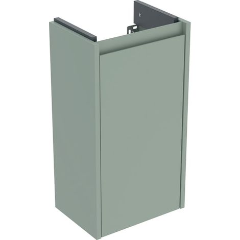 Geberit Renova Plan Unterschrank für Handwaschbecken, mit einer Tür: 32.4x60.6x23cm, Breite Waschtisch=36cm, salbeigrün / lackiert seidenmatt (1/5)