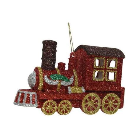 TREN ROJO COLGANTE NAVIDAD 4,5X12,5X7,5CM
