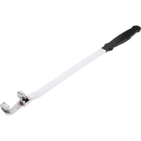 Barre de Force à Tête Flexible en Acier Portable, Rallonge Décalée à Cliquet pour Outillage Automobile, Adaptée aux Garages et Clé à Chocs à Couple Élevé (1/5)