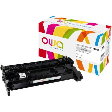 Toner Owa compatible HP 26X-CF226X noir pour imprimante laser