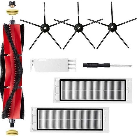 Ricambi compatibili con gli aspirapolvere Xiaomi Roborock S5 Max, S6 Max, S6 Pure, S6 MaxV, S50, S51, S55, S5, S60, S65, S6, spazzola principale staccabile (1/2)