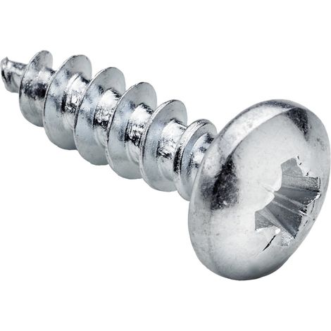 Hettich Panhead-Schrauben 4,5 x 16 mm, verzinkt, 24 Stück Schrauben-Set