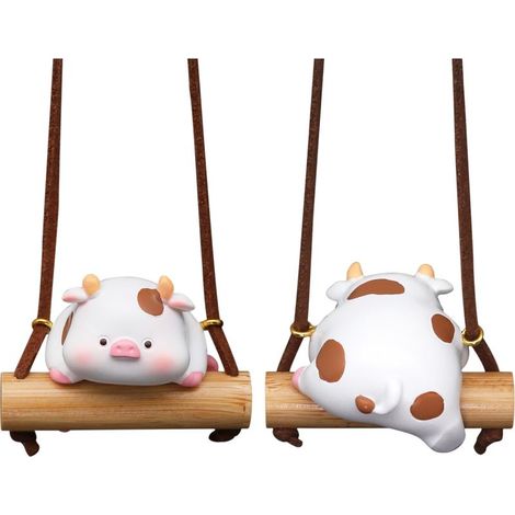 Accessoires pour rétroviseurs sur le thème des vaches, décorations pour chariots à bœufs, jolis accessoires de voiture pour femmes, cadeaux sur le thème des vaches (1/5)