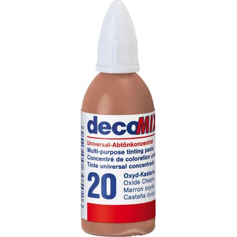 Decotric Abtönkonzentrat 20 ml oxyd-kastanie Abtönfarbe