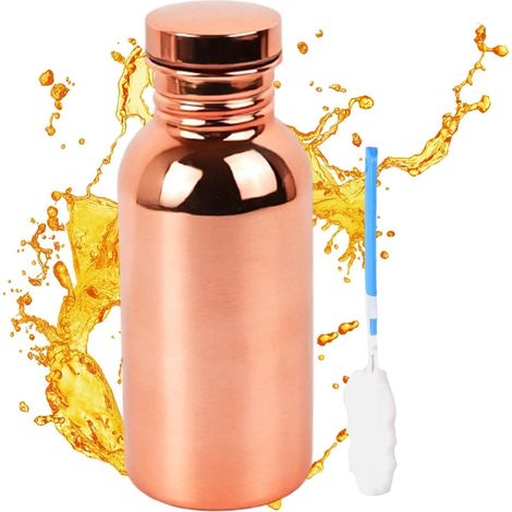 500-ml-Sportflasche, auslaufsichere Edelstahl-Trinkflasche für Wanderungen  Sportliche Trinkflasche für Frauen, Männer, Wanderer, Angler, Sportler, Reisende, Fitnessstudio, Roadtrips, Wandern und Camp (1/5)