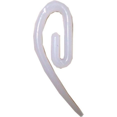 FPLUS gancho visillo plastico (bolsa-caja 500 corchetes)  505