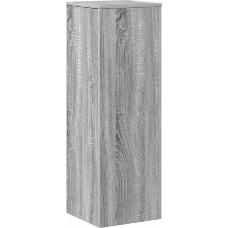 Maison Exclusive - Supporto per Piante Grigio Sonoma 33x33x100 cm in Truciolato