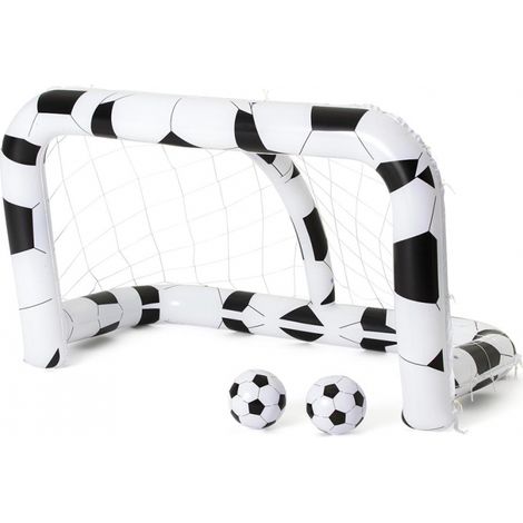 But gonflable avec 2 ballons de foot jardin et piscine pour enfants 52058 Bestway