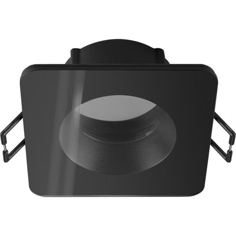 Collerette pour spot encastré NEW TRIA® 68 intérieur carré noir IP 65 - SLV - 1007338 (1/3)