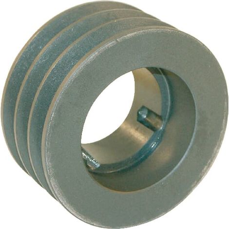 Puleggia per cinghia trapezoidale B o SPB a 3 scanalature, diametro 177 mm, per boccola Taperlock 2517 Kramp 170B3TL (1/2)