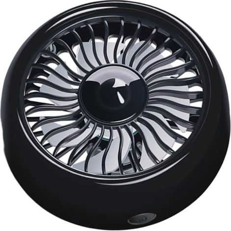 Mini Ventilateur de Voiture Noir 12v 24v Surface Lisse et (1/4)