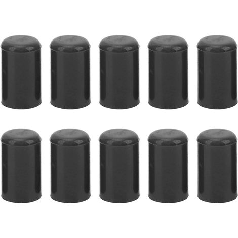 12mm Auto Tuyau D'aspiration À Vide Silicone Tubes Bouchons Ensemble de 10 (BLACK). (1/5)