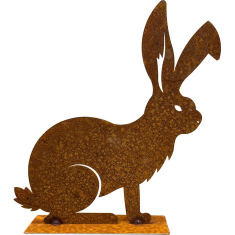 Rost Deko Hase Benni - ein netter Frühlings- und Ostergruß