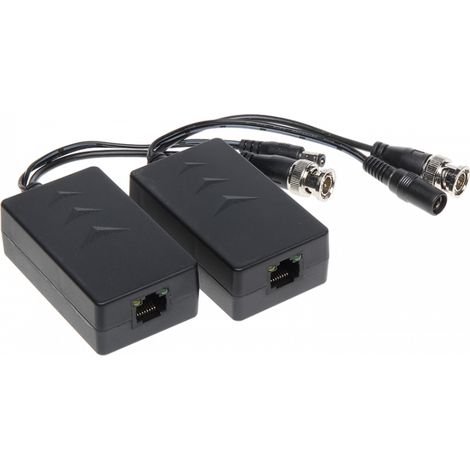 PFM801-4MP - Coppia balun video passivi HDCVI con alimentazione