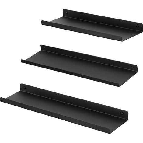 Ensemble de 3 étagères - LFS12BK (1/5)