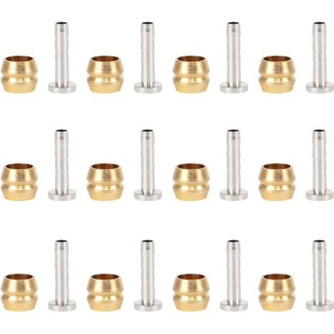 24PCS Olive Insert Olive Insert Shimano Insert de Connecteur Olive pour Shimano BH90, Kit de Réduction pour Durite de Frein Hydraulique pour MTB Shimano (1/5)