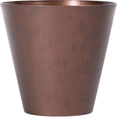 TUBUS CORTEN 28,5L. Topf, Abmessungen (mm) 400x400x373, Farbe Kupfer