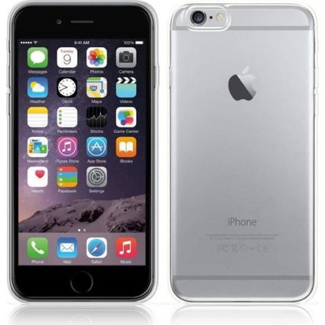 Coque Silicone iPhone 6 / 6s transparente souple ultra fine (1/4)