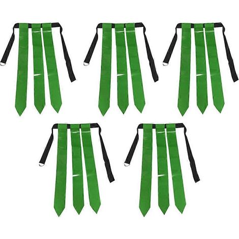 Ceinture de football américain avec drapeau vert, jeu de capture du drapeau pour jeunes, drapeau de taille. (1/5)