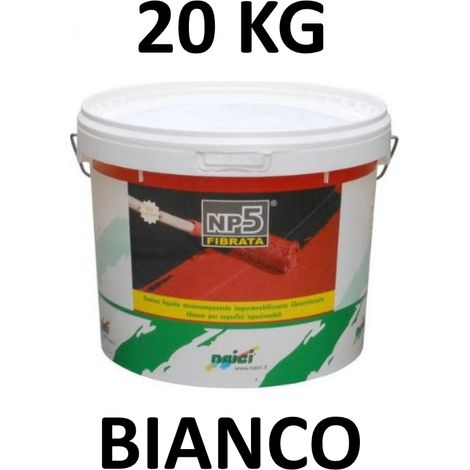 Guaina liquida colorata np5 20kg bianca