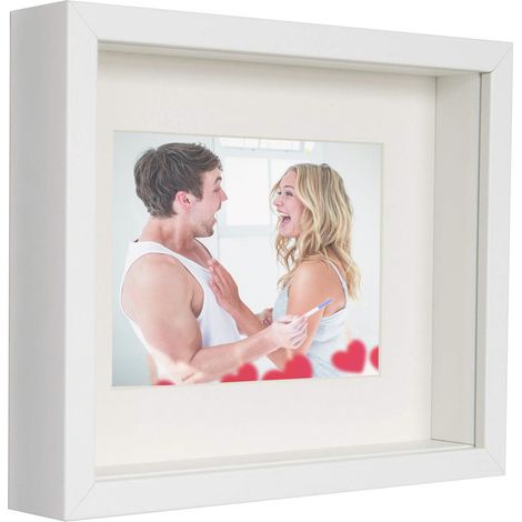 Cadre photo 016/47 M043 Blanc 20x25 cm Réf. : 3DBF1647-A20251318M043 (1/5)
