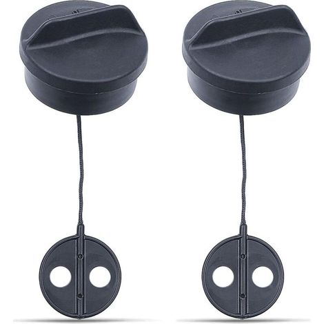 Lot 2 bouchons réservoir essence remplacement pour débroussailleuse STIHL FS38 FS45 FS55 FS56 FS80 FS81 FS85 FS88 FS120 (1/5)