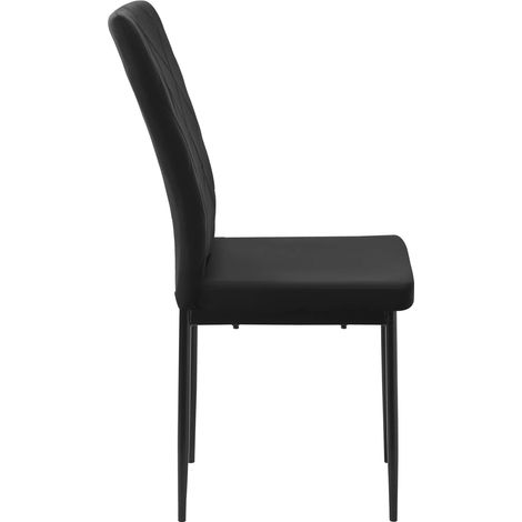 Chaises de bureau raffinées, chaises de cuisine, chaises de salle à manger, chaises de salon, chaises de réception, chaises de salle d'attente (lot de 4 chaises seulement) (1/4)