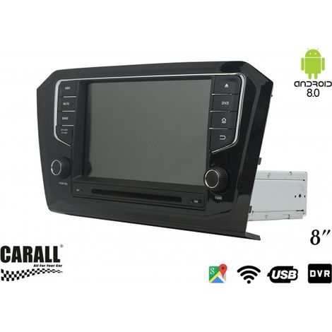 Autoradio Android 8,0 VW Passat 2015 GPS DVD USB SD WI-FI Bluetooth Navigatore (1/4)