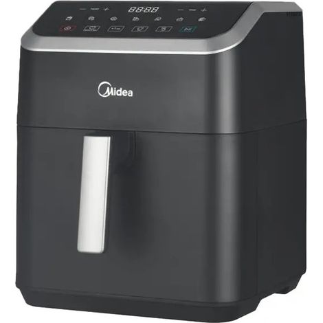 Midea MAD70000ADK Fritteuse Einzelbild 7 l Eigenständig 1800 W Heißluftfritteuse Schwarz