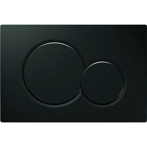 Ulisem Plaque de déclenchement, pièces détachées pour réservoir, anciens modèles Plaque de déclenchement pour UP320 et 300, double chasse, 1 pièce noire (1/4)