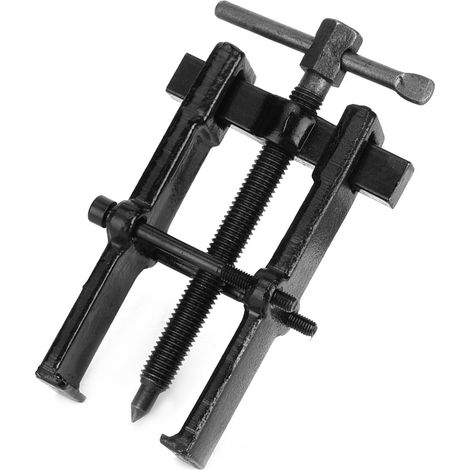 Extracteur de roulements à deux mâchoires en acier au chrome-vanadium, outil manuel pour la réparation de vélos, 100 mm (4 pouces). (1/5)