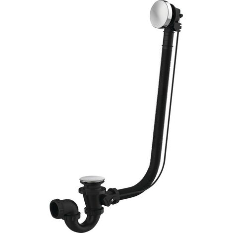 Vidage automatique pour baignoire - diamètre70 mm - 59l/min - Clapet inox - Sortie orientable - Goodprint - Valentin (1/4)