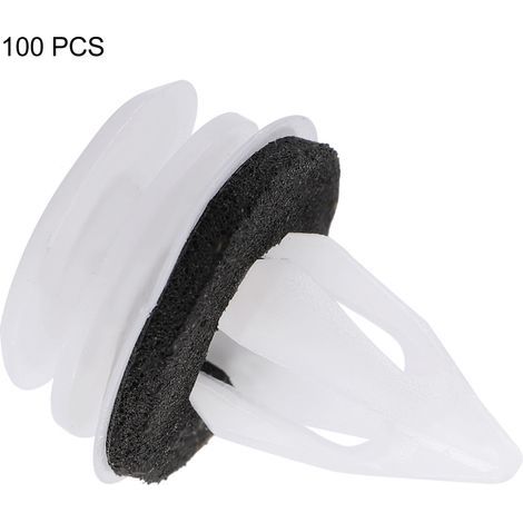 [Kit de Fixation] Clips de Panneau de Porte pour BMW Mini 51418224768 51410407984 51417262188 Blanc Plastique 100Pcs (1/5)